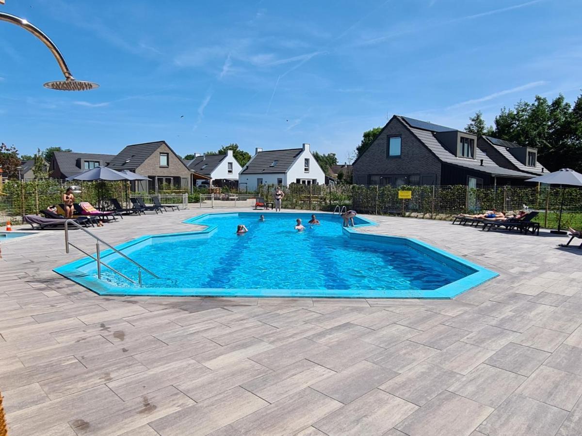 Chalet 511 Op Recreatiepark De Wielen ซินท์ มาร์เท็น ภายนอก รูปภาพ